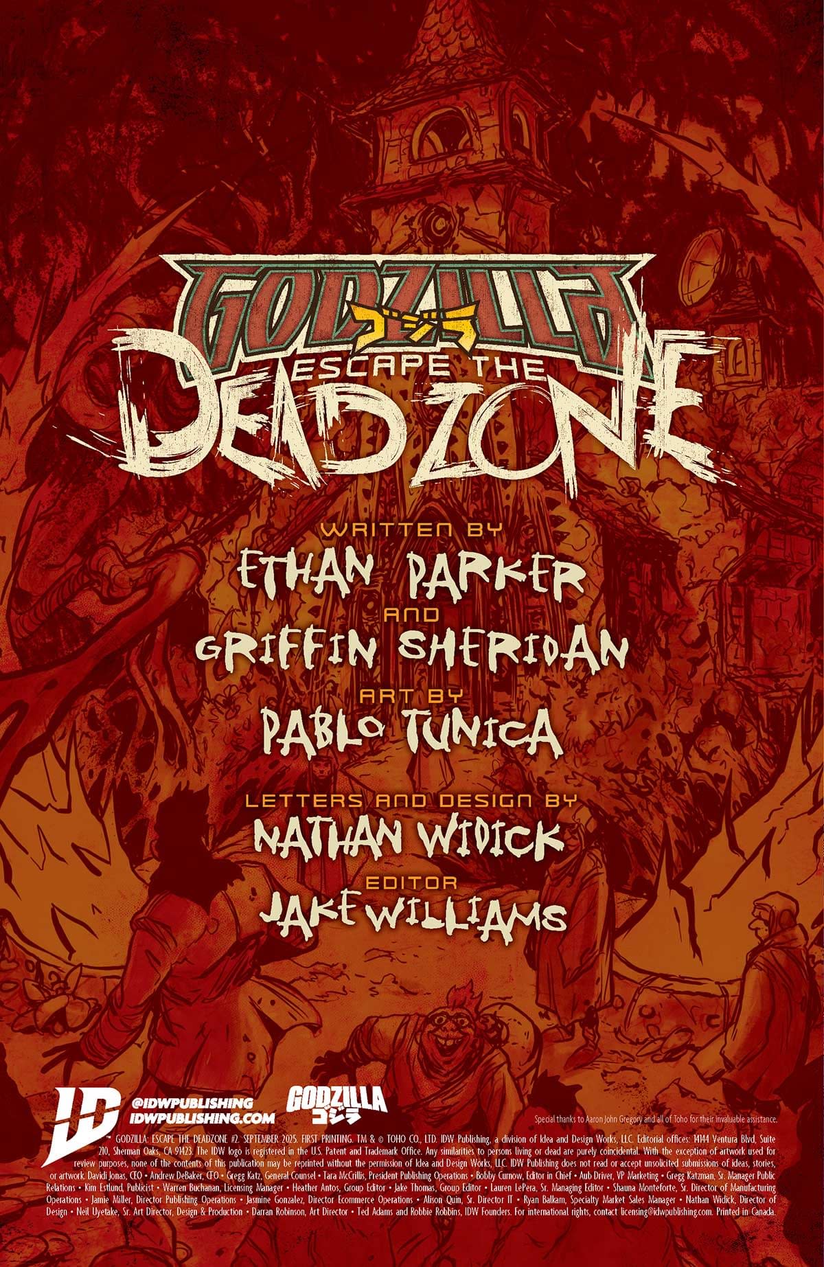 Godzilla: Escape the Deadzone #2 Preview: Kaiju Cult Kidnapping