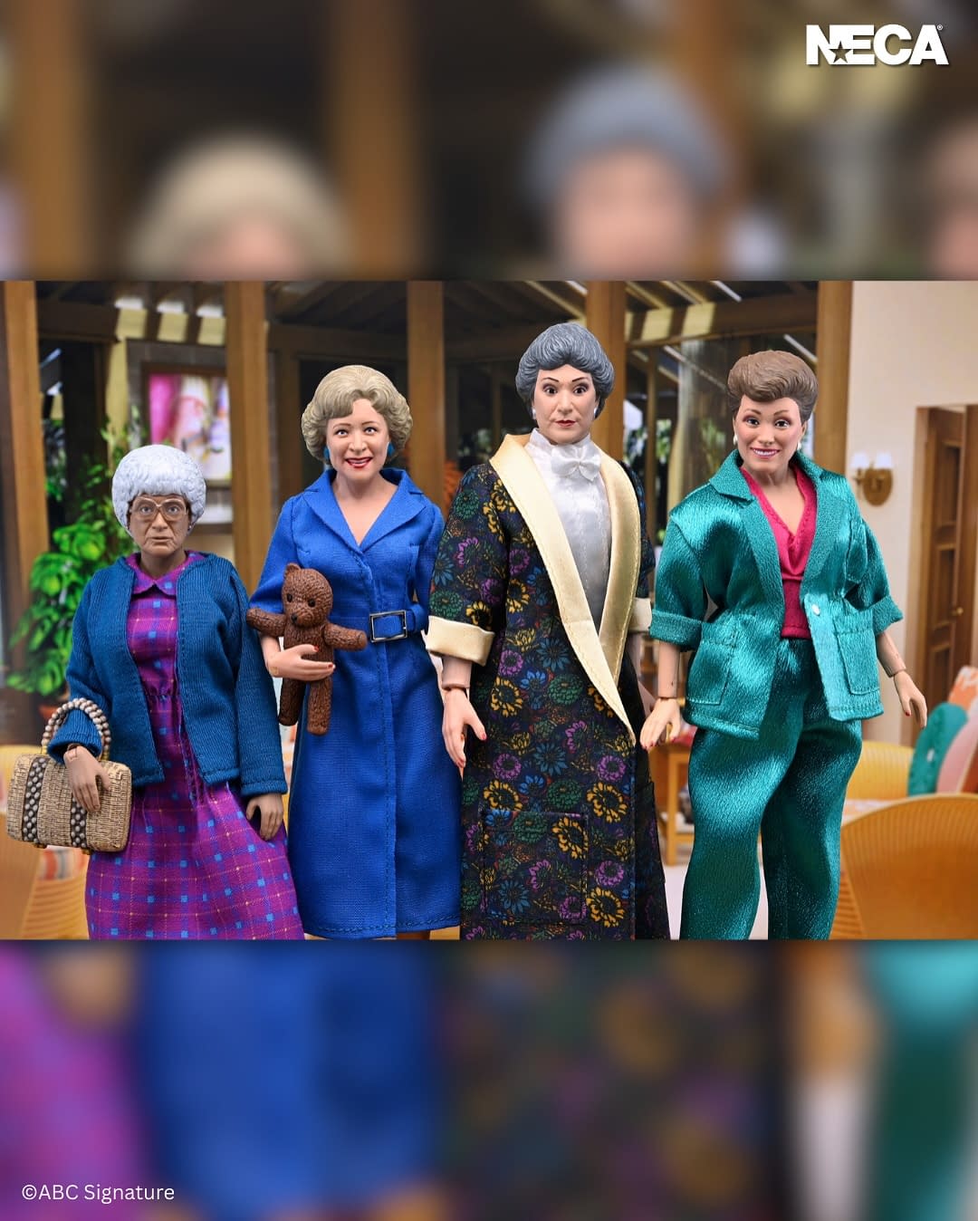 NECA Announces New 40th Anniversary The Golden Girls Deluxe 4-Pack