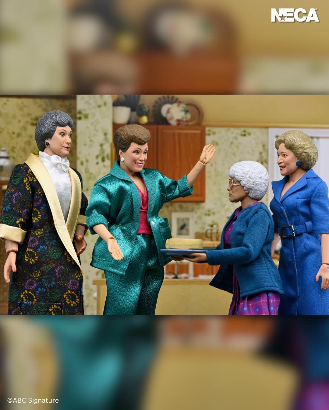 NECA Announces New 40th Anniversary The Golden Girls Deluxe 4-Pack