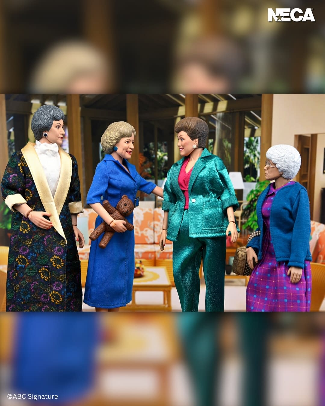 NECA Announces New 40th Anniversary The Golden Girls Deluxe 4-Pack