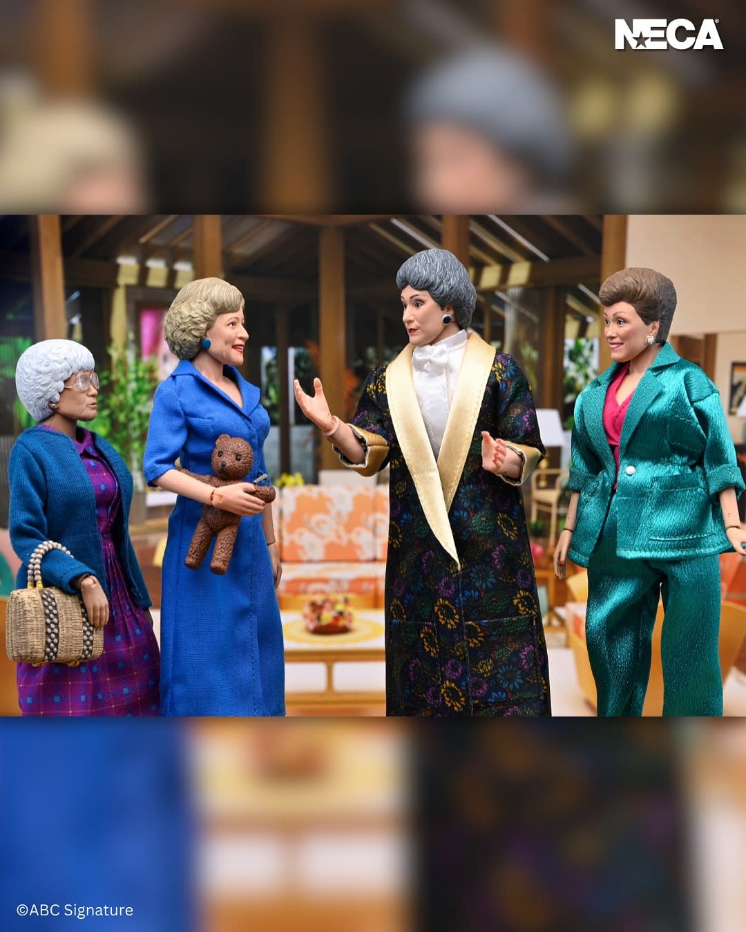 NECA Announces New 40th Anniversary The Golden Girls Deluxe 4-Pack