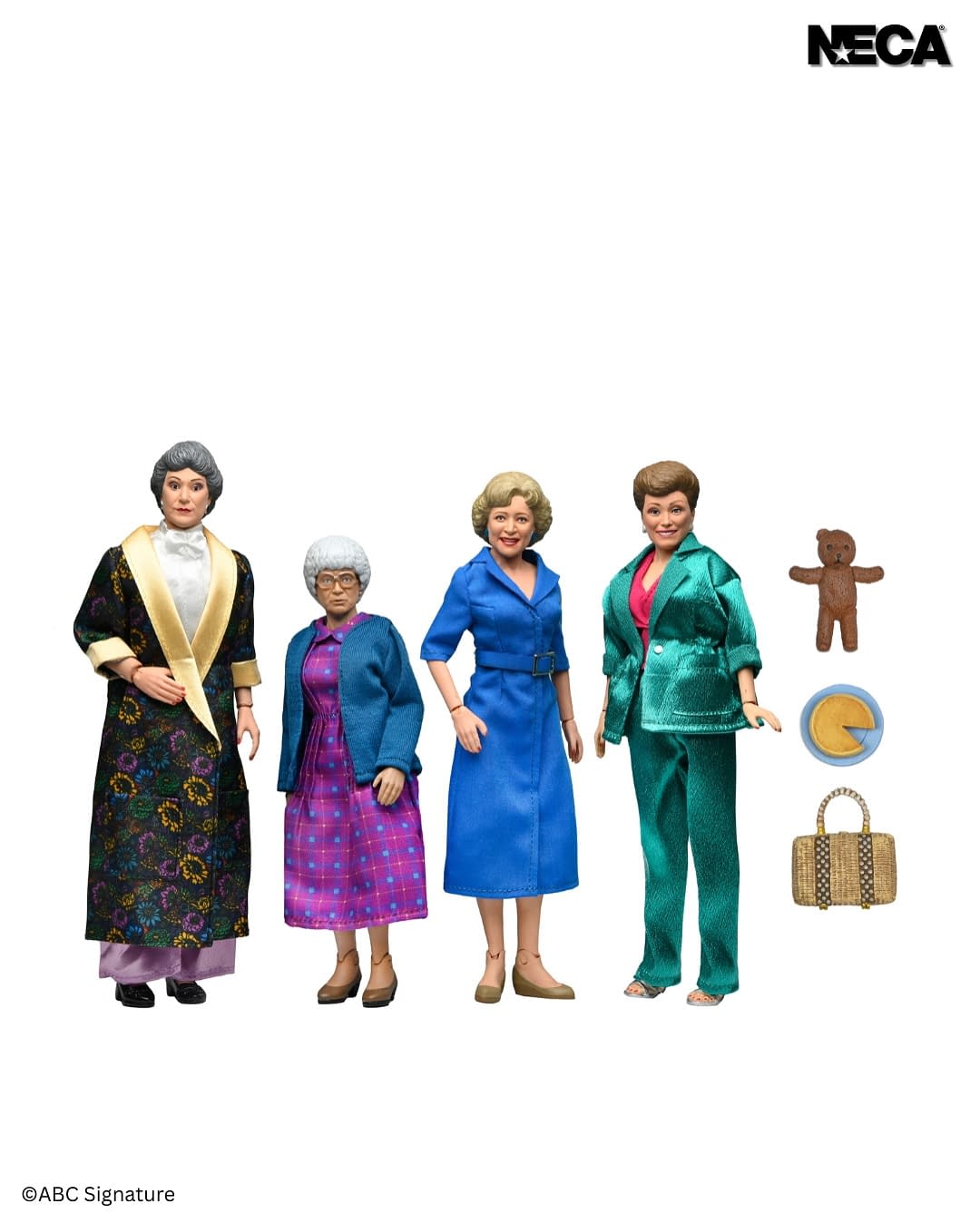 NECA Announces New 40th Anniversary The Golden Girls Deluxe 4-Pack