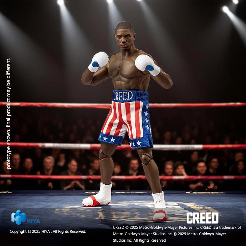 Hiya Toys Takes Some Punches with New 1/12 Adonis Creed Figure