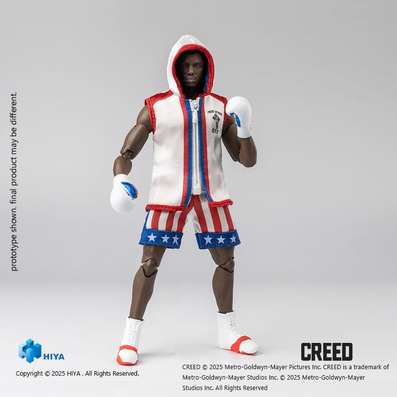 Hiya Toys Takes Some Punches with New 1/12 Adonis Creed Figure