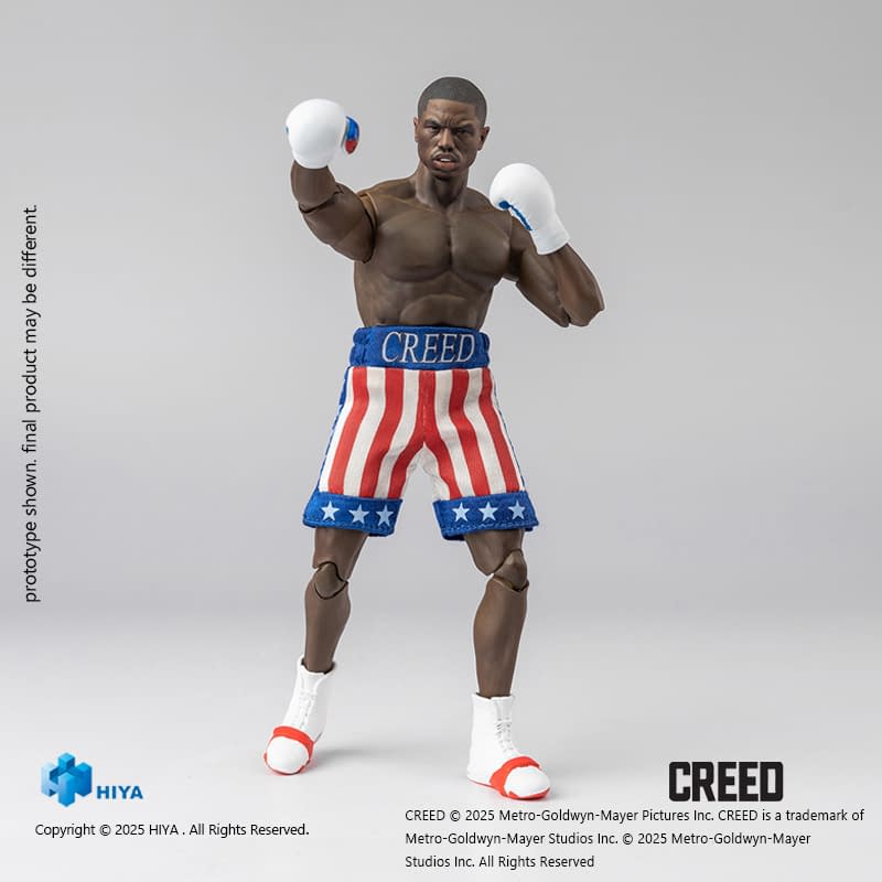 Hiya Toys Takes Some Punches with New 1/12 Adonis Creed Figure