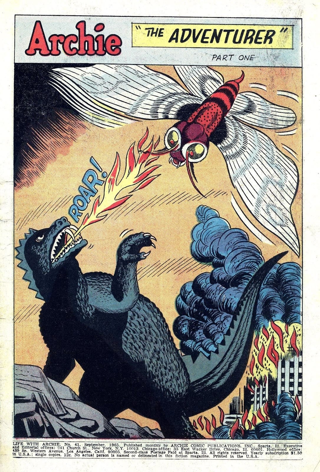 Archie vs Godzilla To be Published In 2026