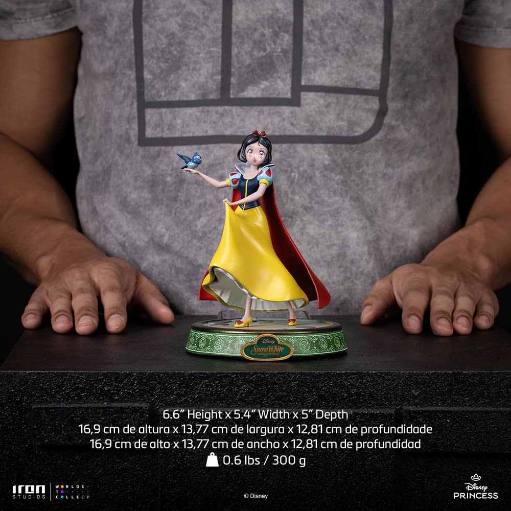 Snow White Arrives with New Iron Studios Disney's Princess Statue 