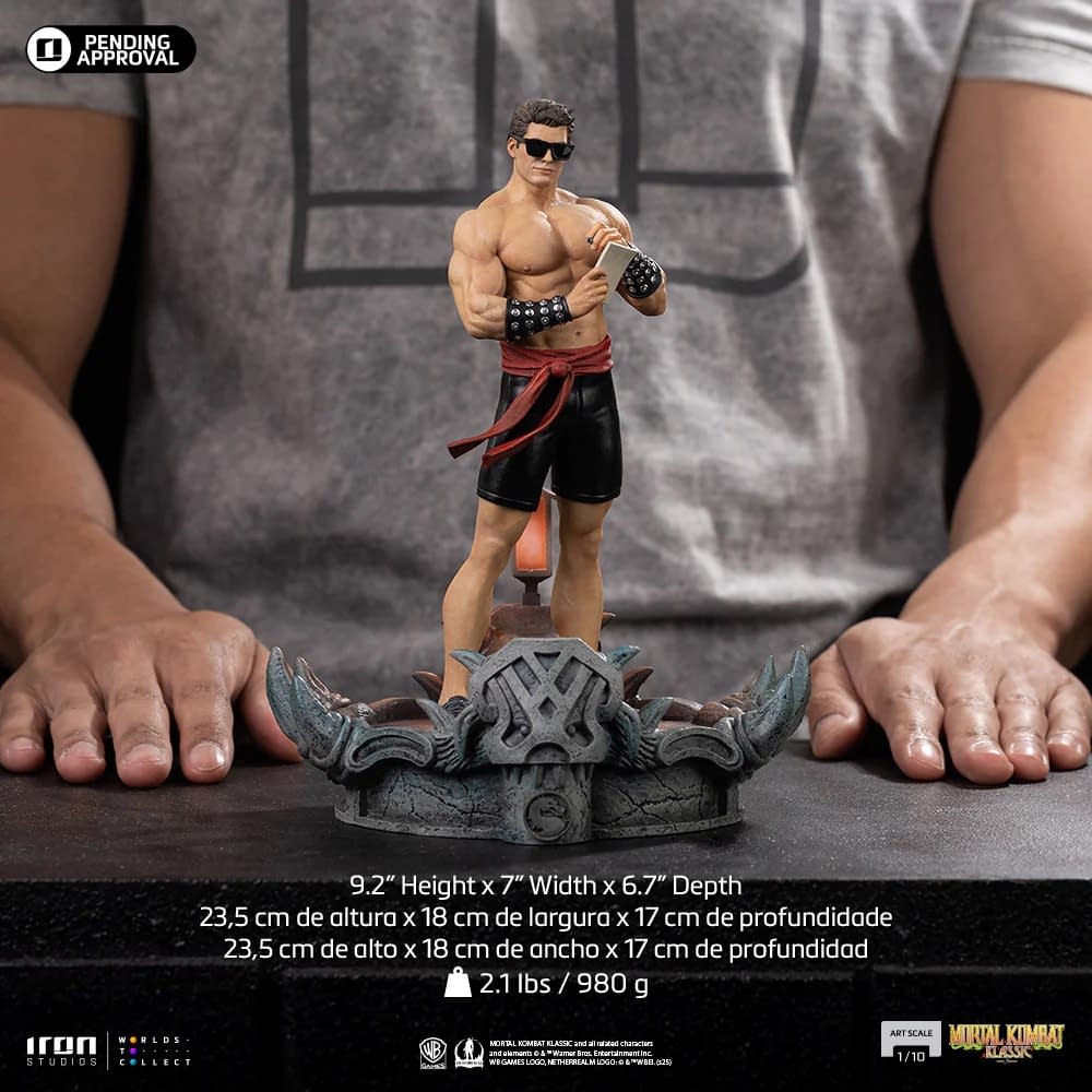 Johnny Cage Enters the Fight with New 1/10 Mortal Kombat Statue 