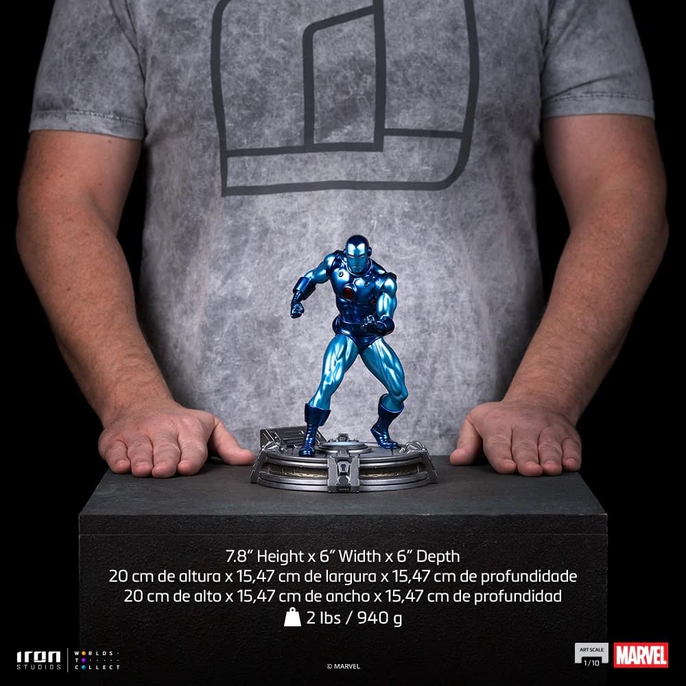 Limited Edition Stealth Suit Iron Man Statue Arrives from Iron Studios
