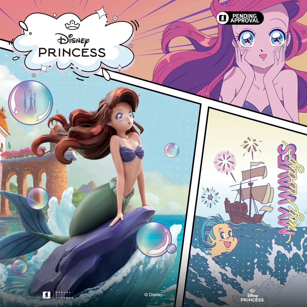 Make A Splash with Iron Studios New The Little Mermaid 1/10 Statue 