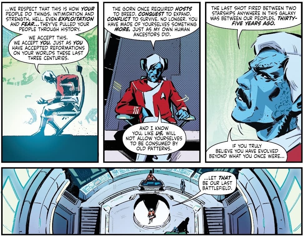 Star Trek's Future: The Gorn, Burn, Borg & James T Kirk (Spoilers)