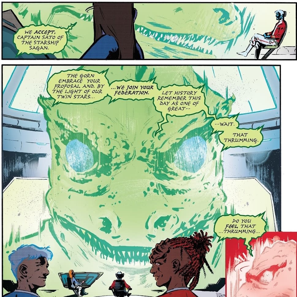 Star Trek's Future: The Gorn, Burn, Borg & James T Kirk (Spoilers)