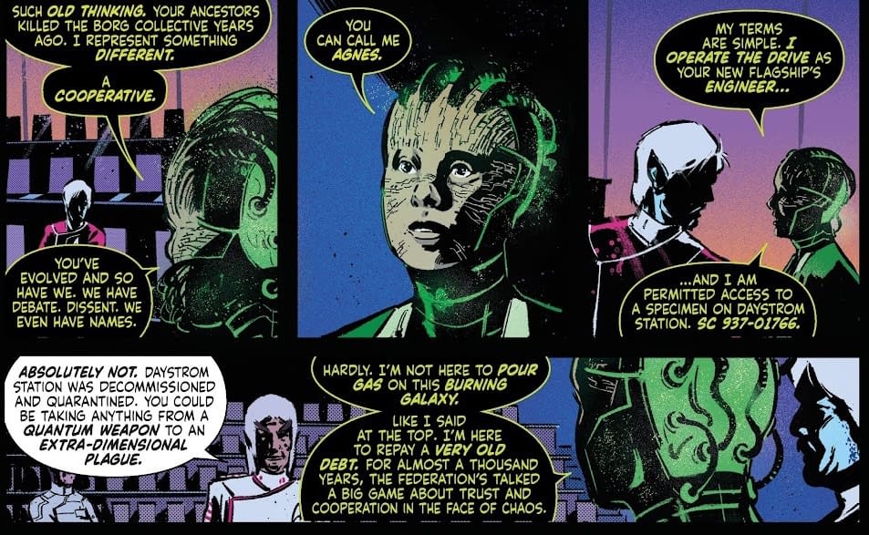 Star Trek's Future: The Gorn, Burn, Borg & James T Kirk (Spoilers)