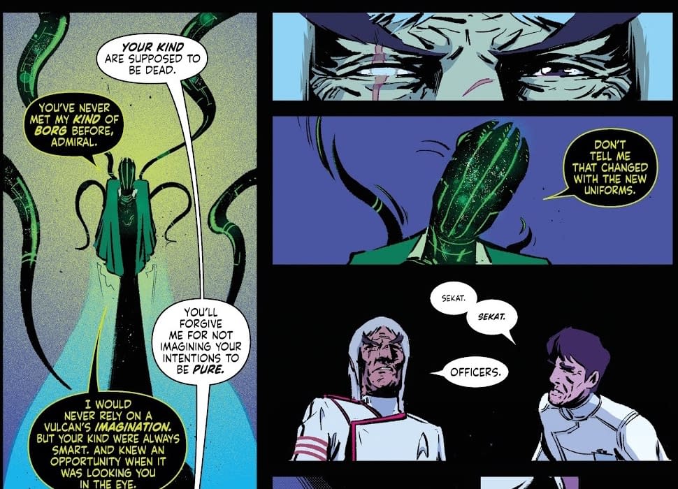 Star Trek's Future: The Gorn, Burn, Borg & James T Kirk (Spoilers)