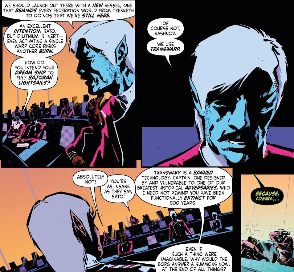 Star Trek's Future: The Gorn, Burn, Borg & James T Kirk (Spoilers)