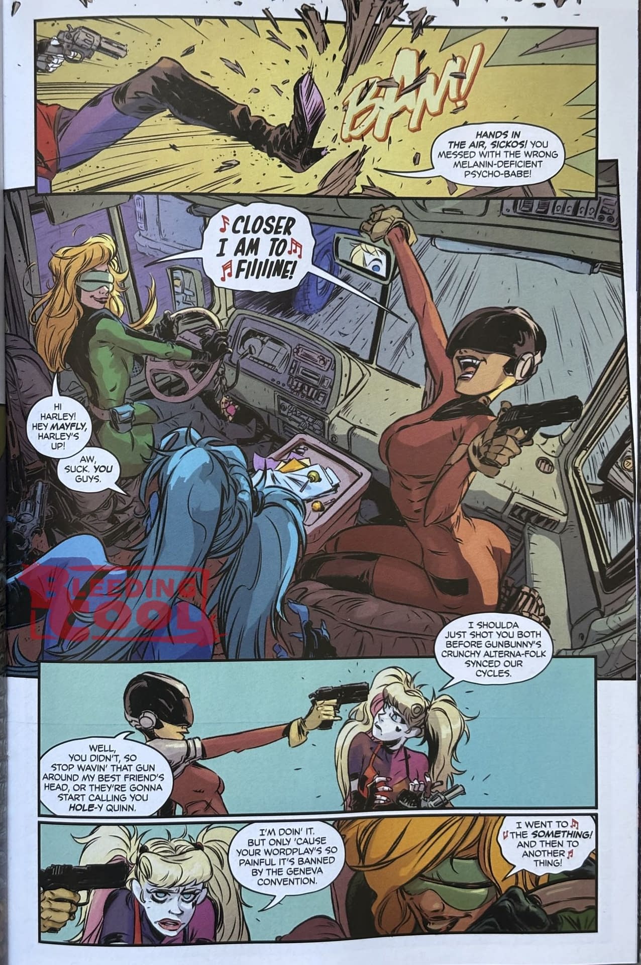 Bleeding Cool Preview Of Harley Quinn From The Gotham Sampler