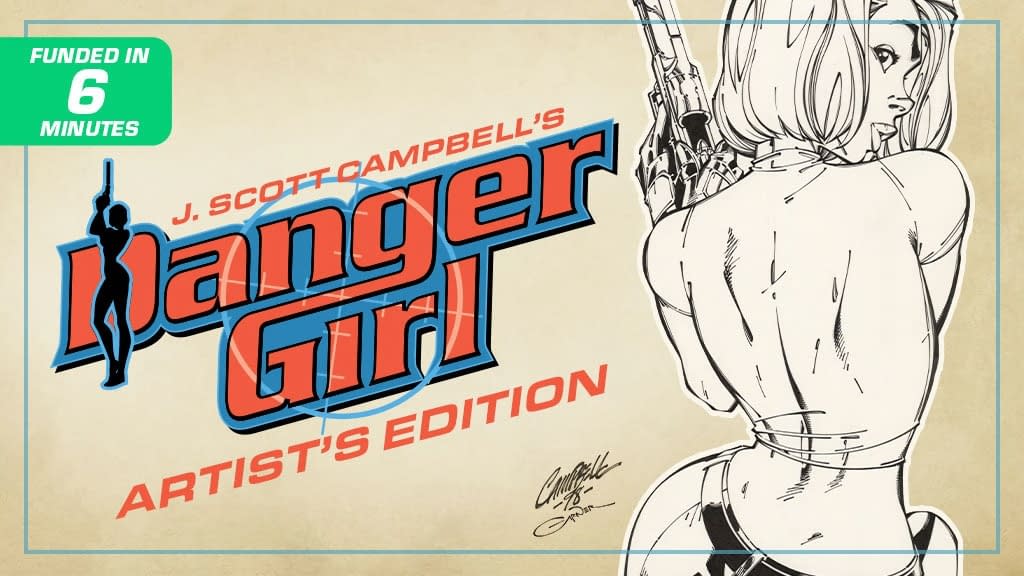 Skybound's J. Scott Campbell Danger Girl Artist's Edition Breaks Kickstarter Record