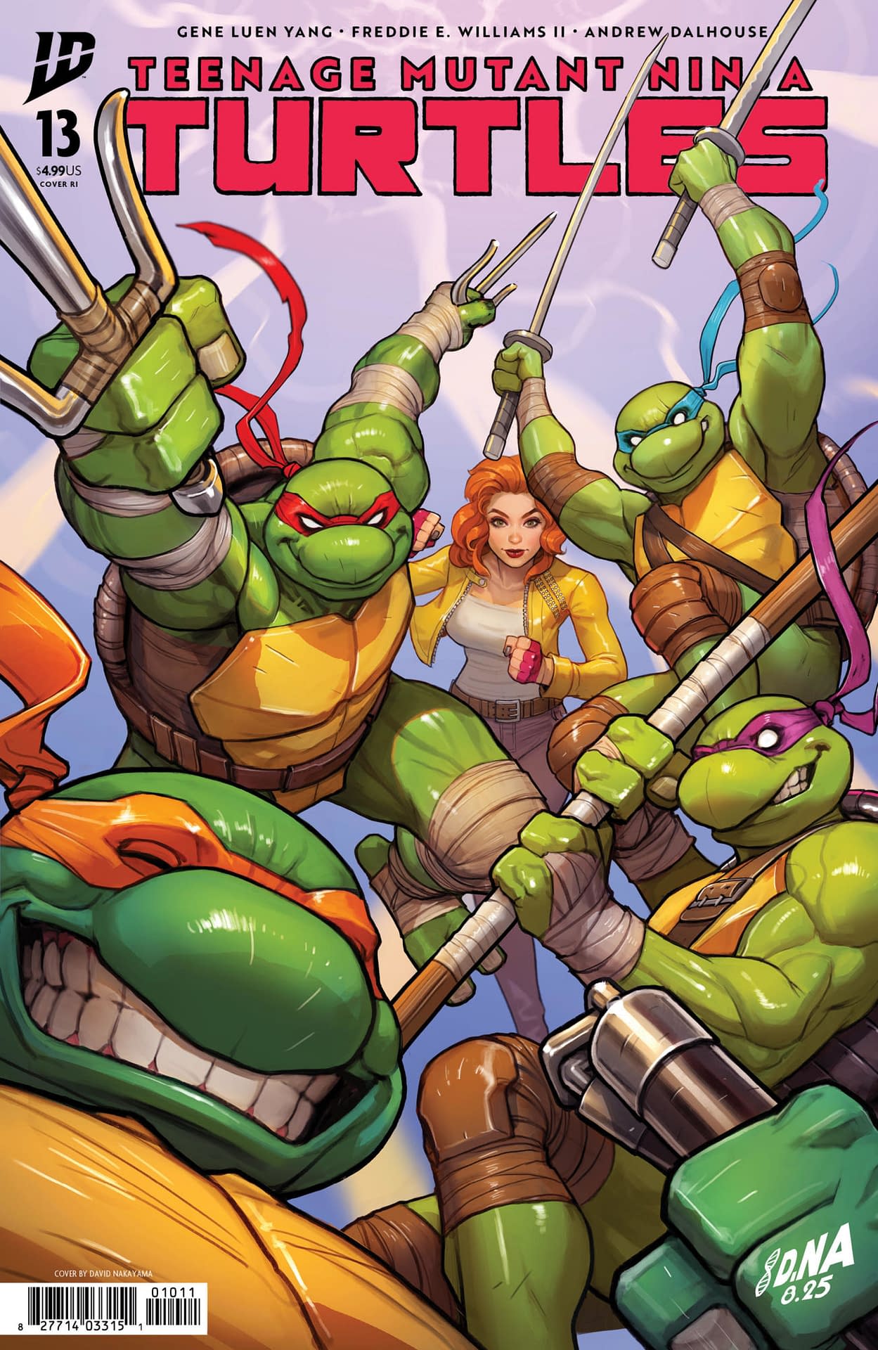 David Nakayama 1:250 Blind Bag Variant For TMNT #13