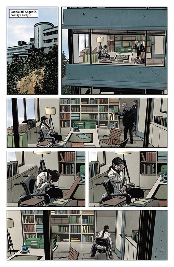 Interior preview page from Lazarus Fallen #5