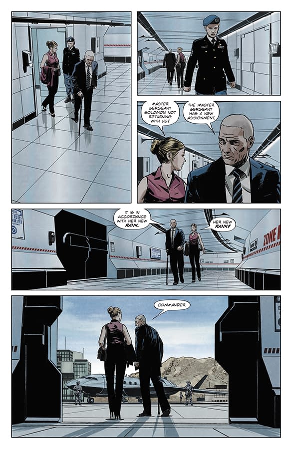 Interior preview page from Lazarus Fallen #5