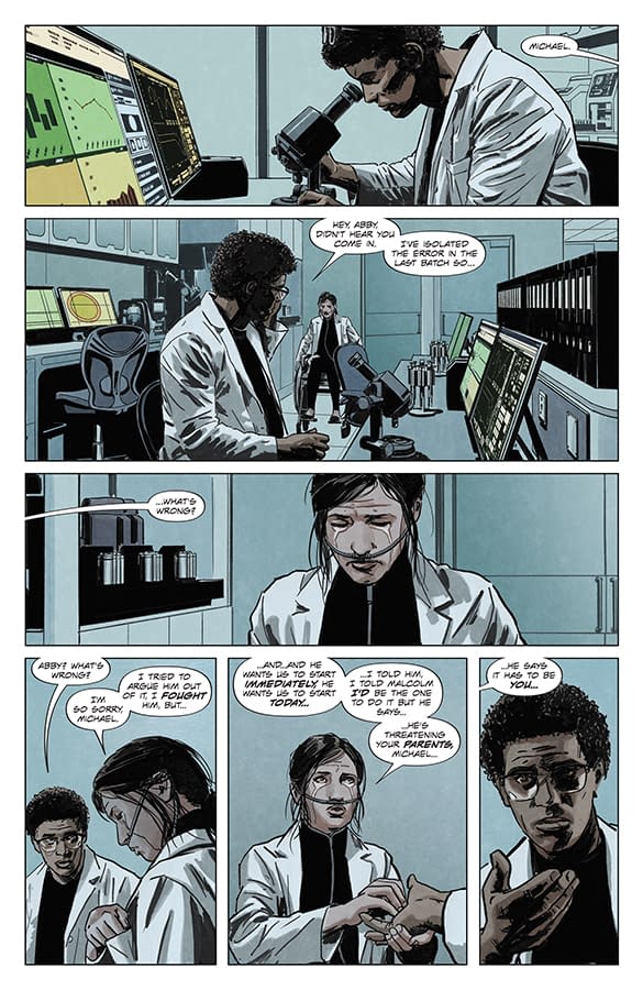 Interior preview page from Lazarus Fallen #5