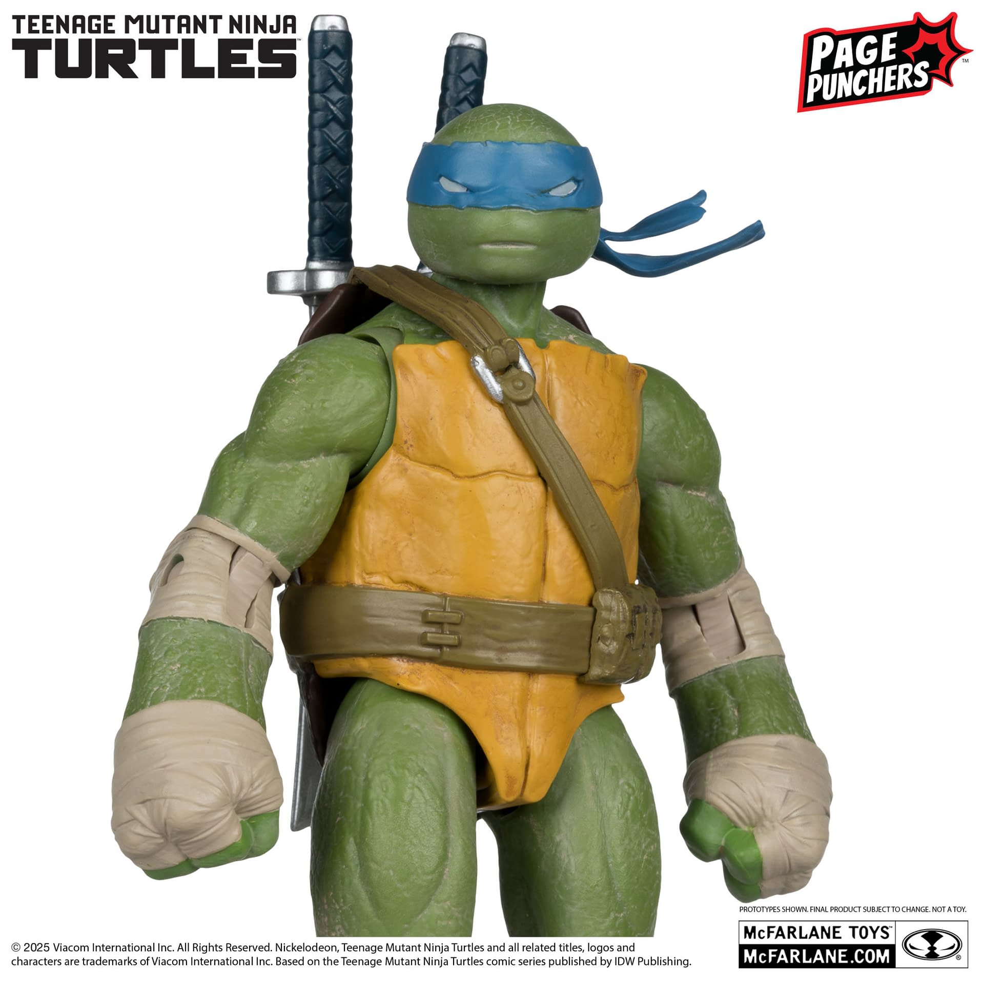 McFarlane Toys Debuts Teenage Mutant Ninja Turtles Page Punchers