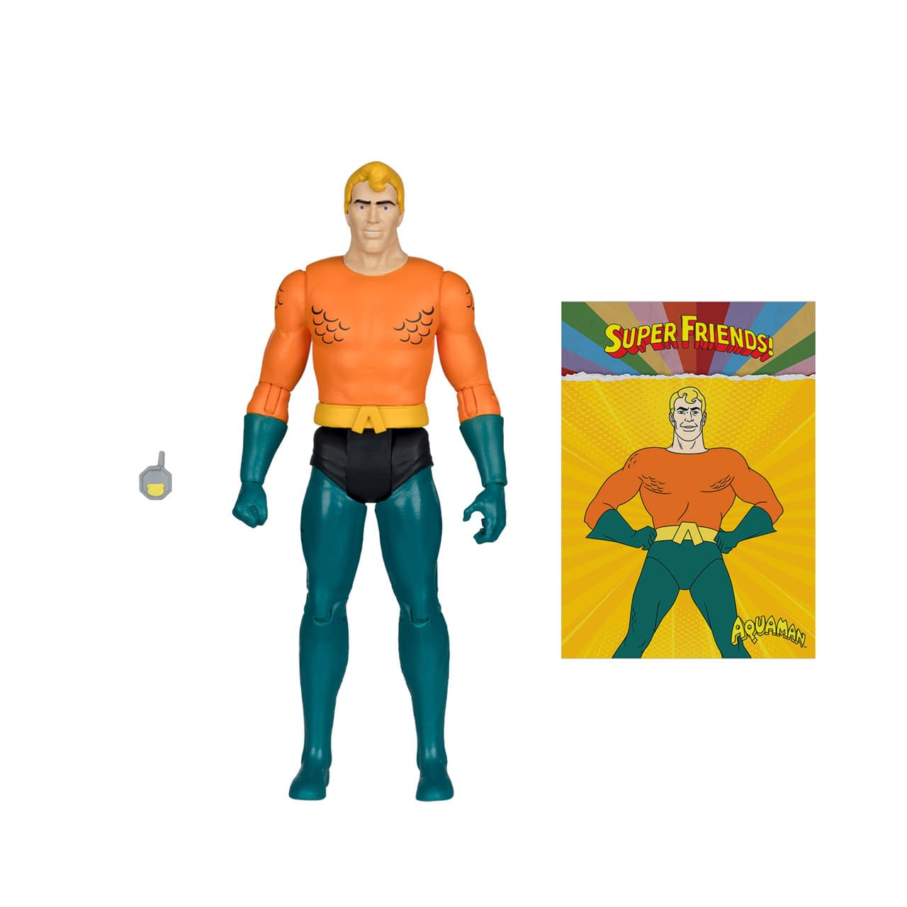 Aquaman Arrives with New DC Retro Super Friends Figure from McFarlane