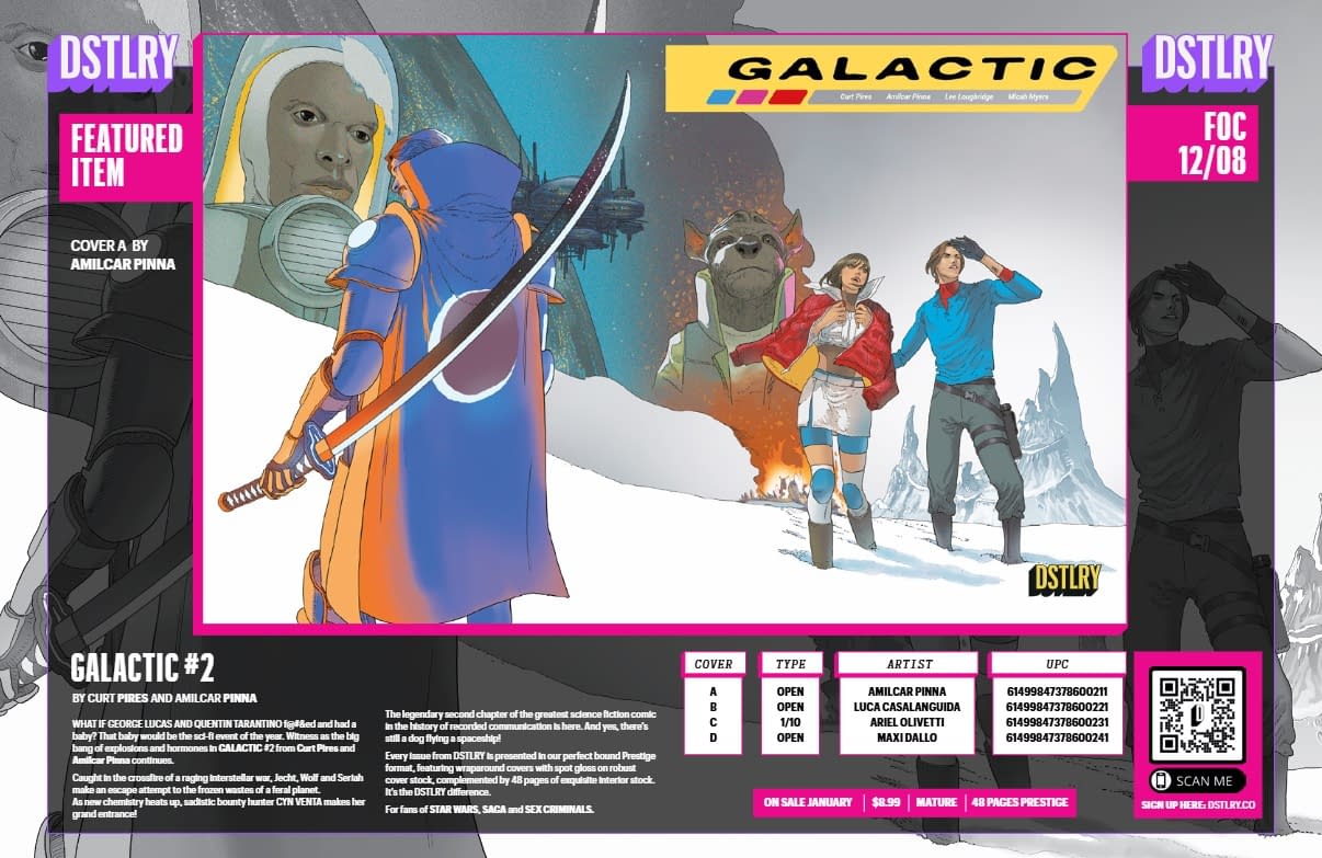 Dstlry January And February 2026 Full Solicits
