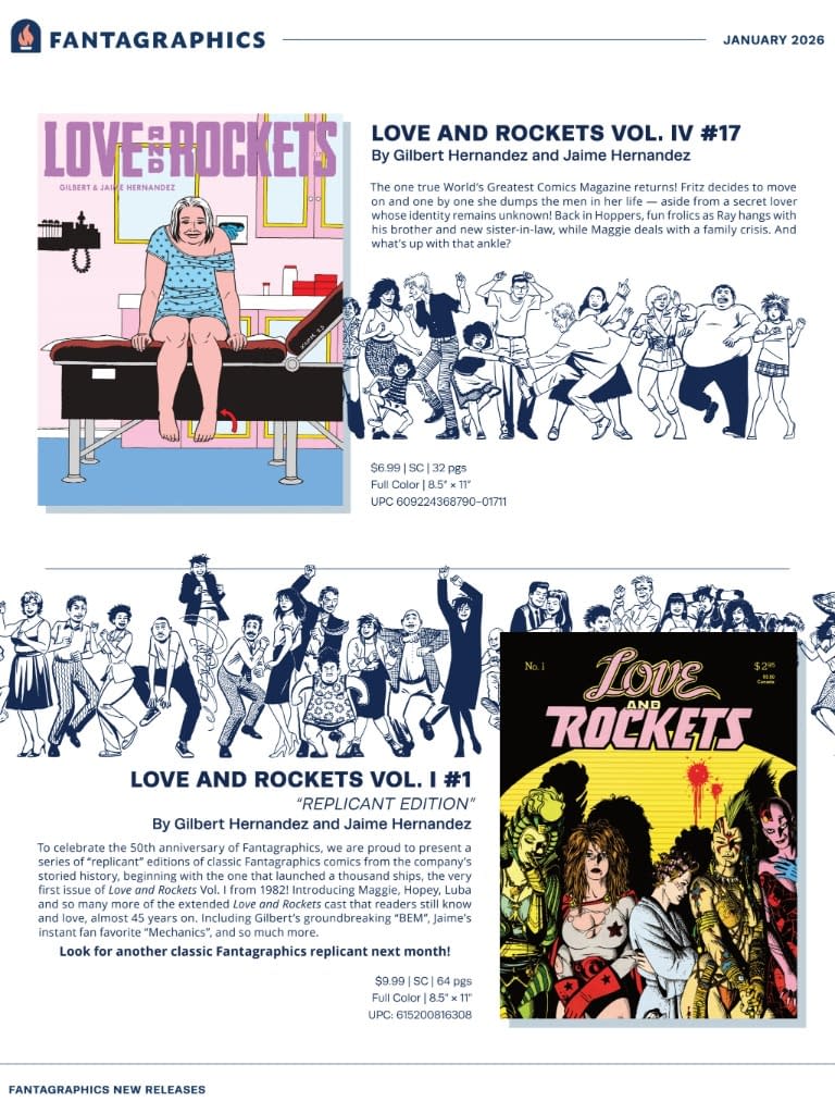 Fantagraphics January 2026 Full Solicits And Solicitations
