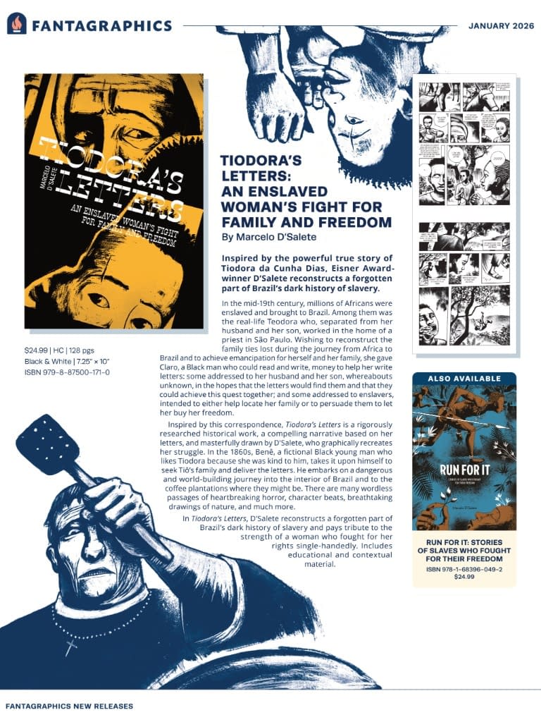 Fantagraphics January 2026 Full Solicits And Solicitations