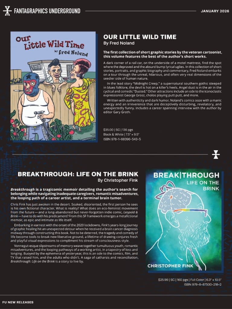 Fantagraphics January 2026 Full Solicits And Solicitations