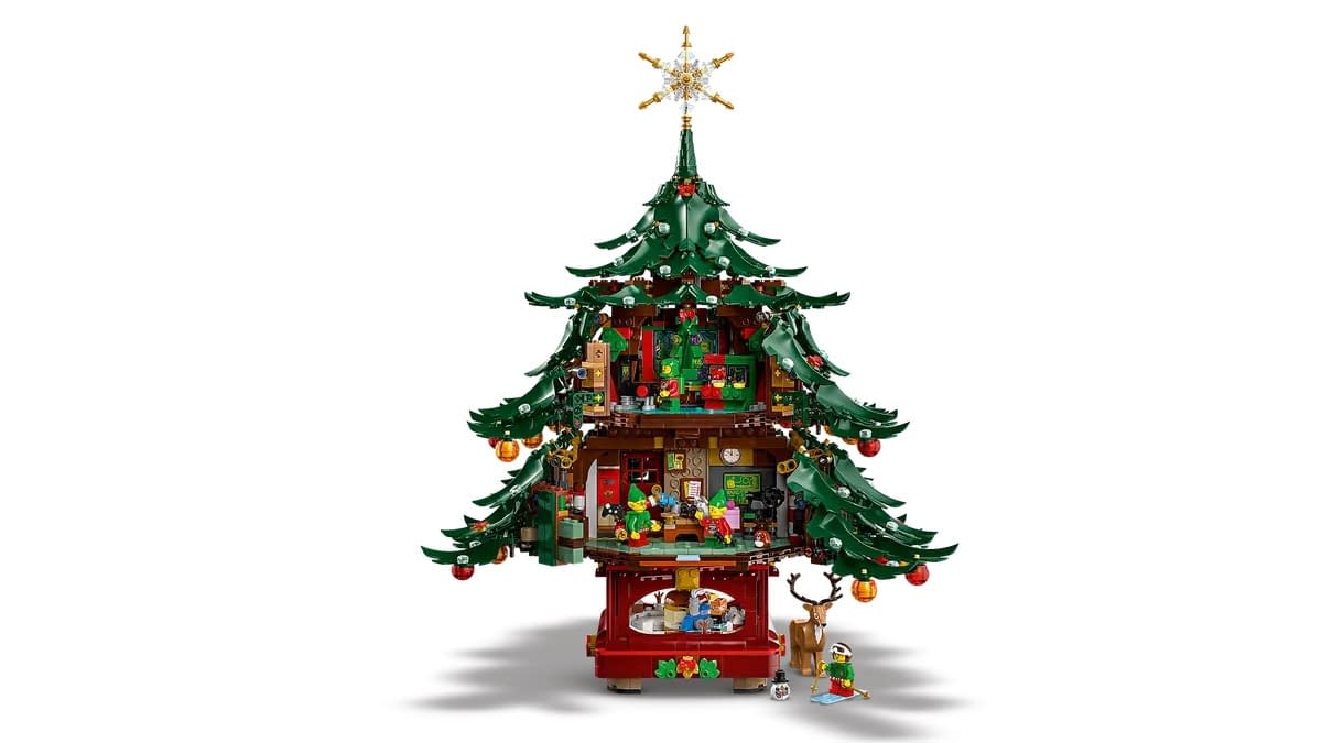 LEGO Icons Prepares for the Holidays with Family Christmas Tree Set
