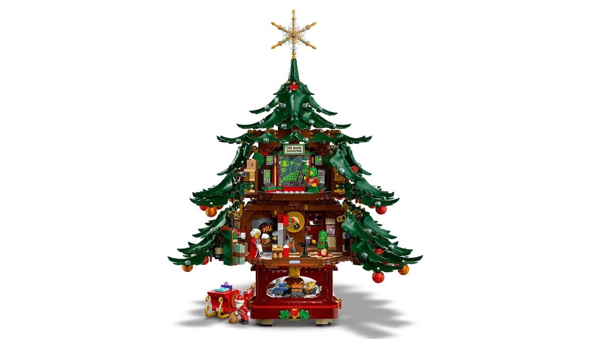 LEGO Icons Prepares for the Holidays with Family Christmas Tree Set