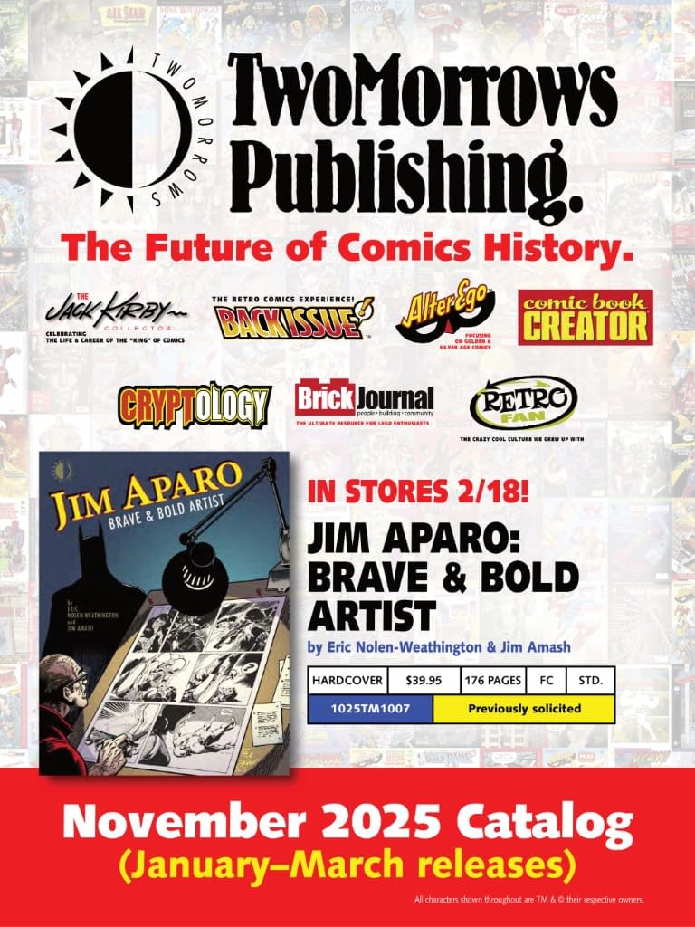 TwoMorrows January 2025 Full Solicits And Solicitations