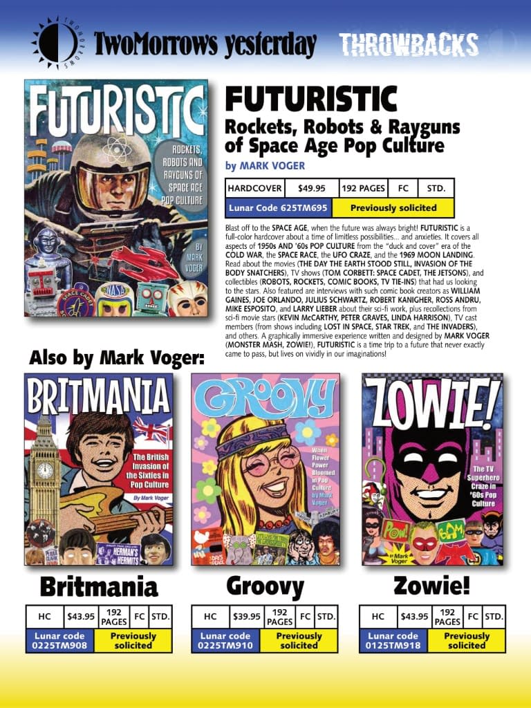 TwoMorrows January 2025 Full Solicits And Solicitations