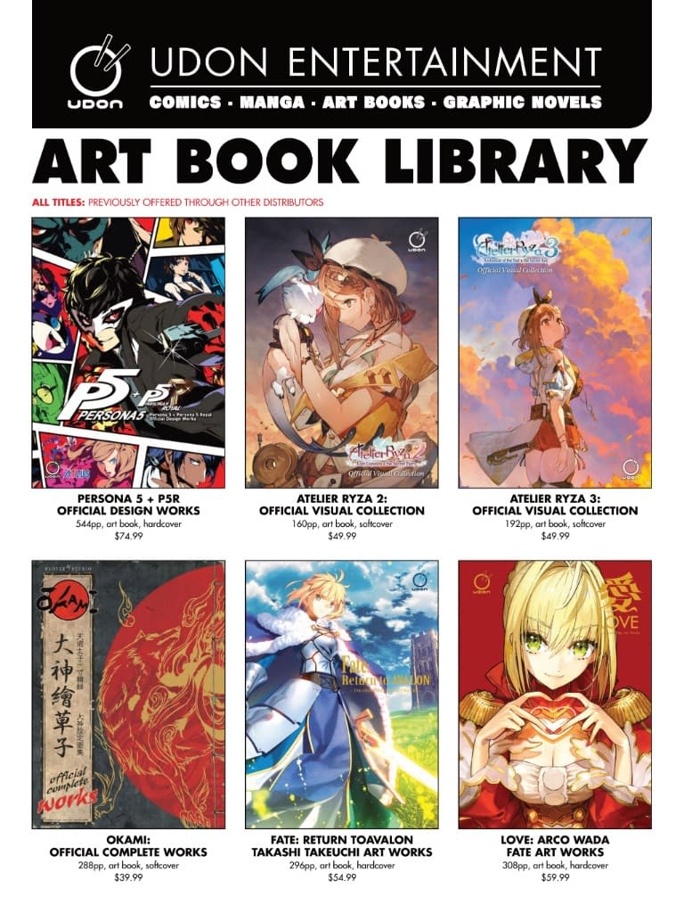 Udon Comics January 2026 Full Solicits