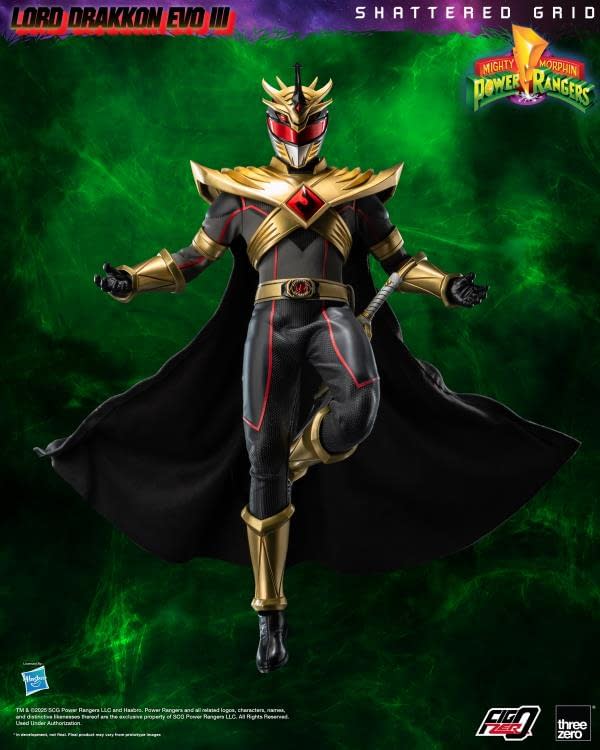 Threezero Unveils New Power Rangers 1/6 Lord Drakkon Evo III Figure