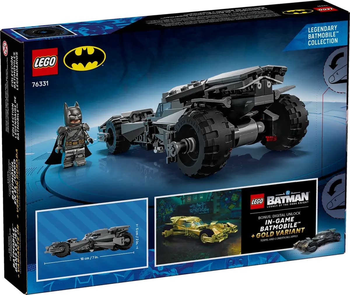 Build the Batman v Superman Batmobile with LEGO's Newest Set