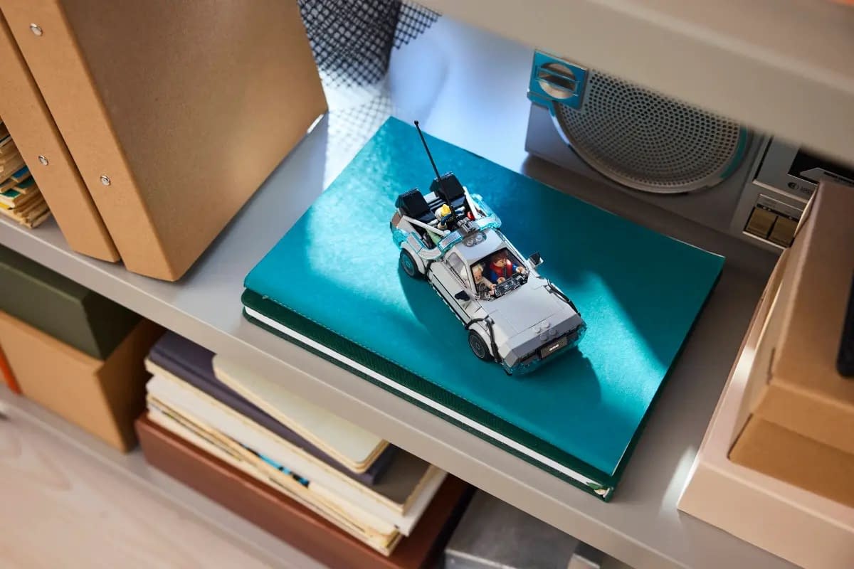 LEGO Reveals New Speed Champions Back to the Future DeLorean