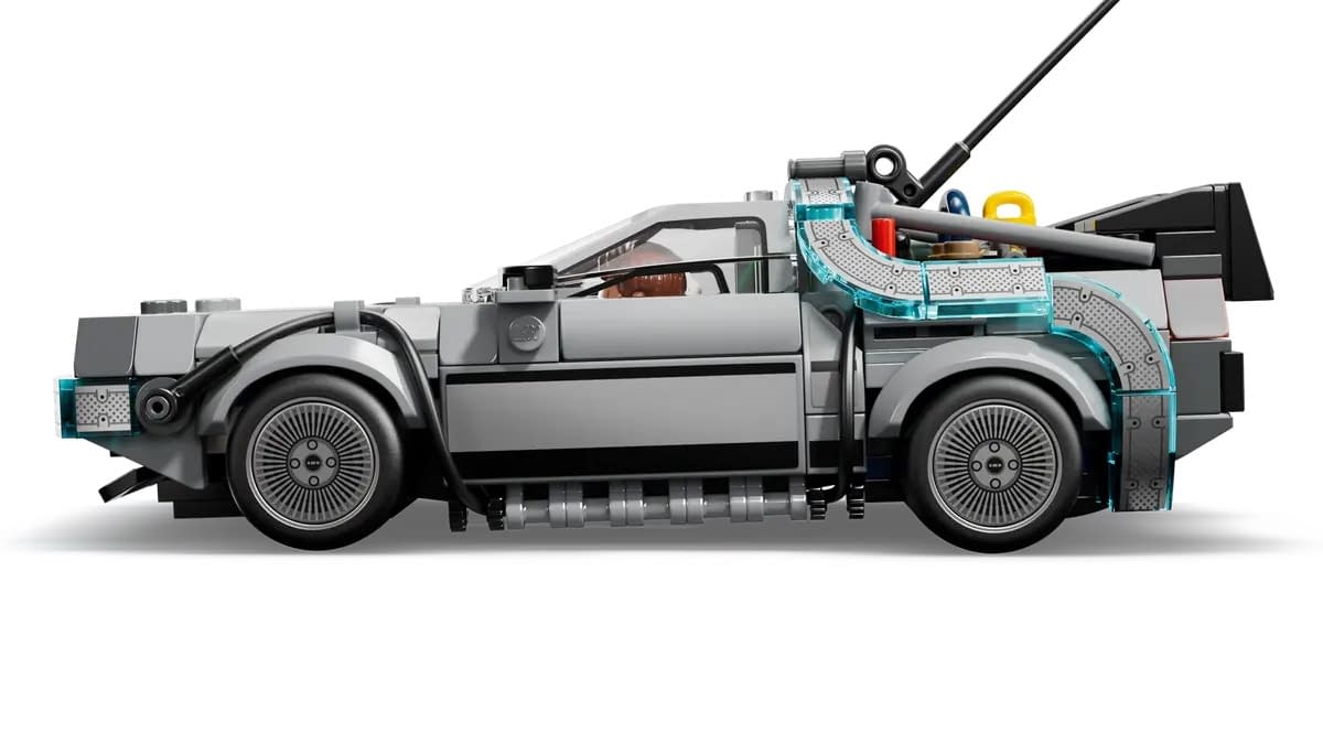LEGO Reveals New Speed Champions Back to the Future DeLorean