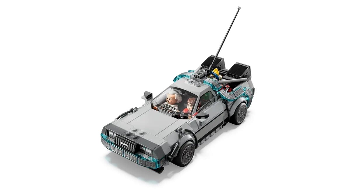 LEGO Reveals New Speed Champions Back to the Future DeLorean