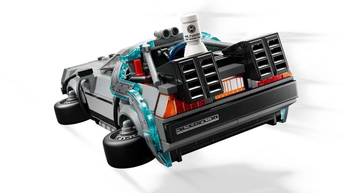 LEGO Reveals New Speed Champions Back to the Future DeLorean