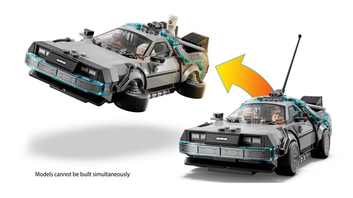 LEGO Reveals New Speed Champions Back to the Future DeLorean