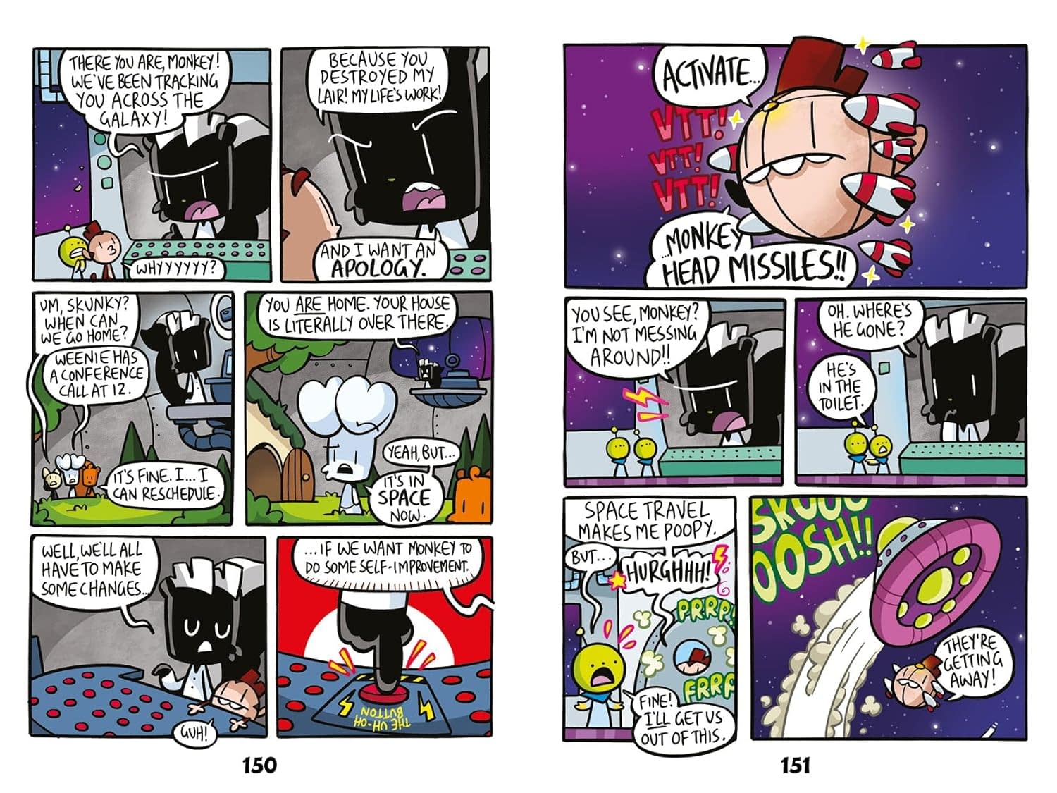 Jamie Smart's Latest Bunny Vs Monkey Graphic Novel Sells 19K In A Week