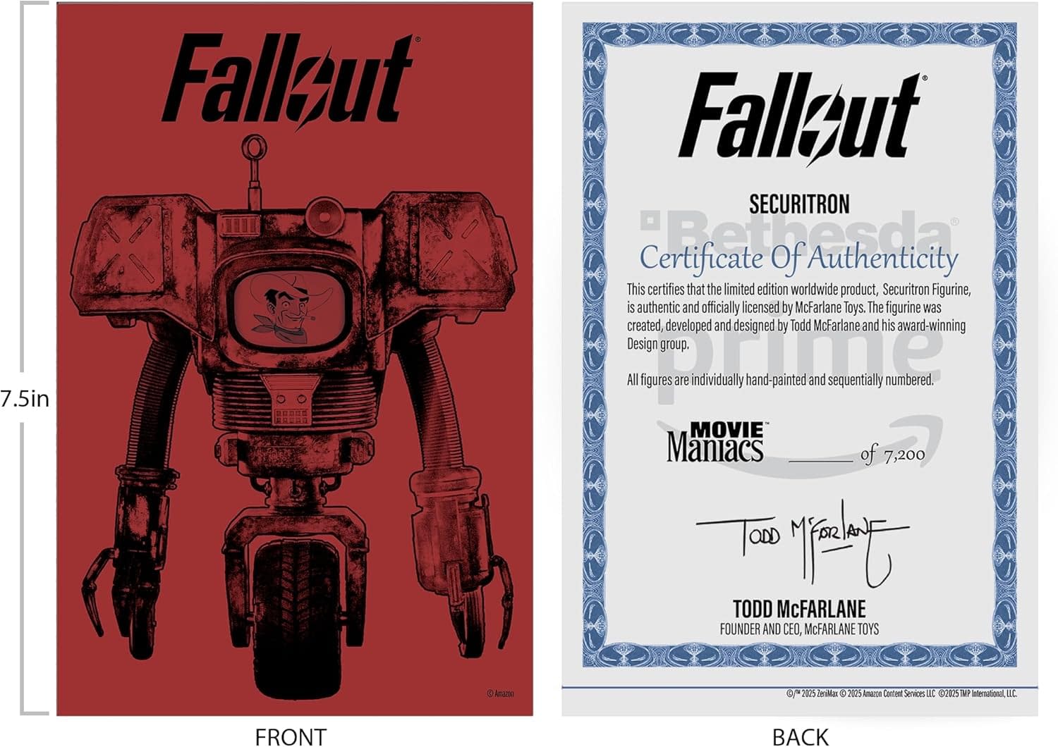New Fallout Securitrons Statue Coming Soon from McFarlane Toys