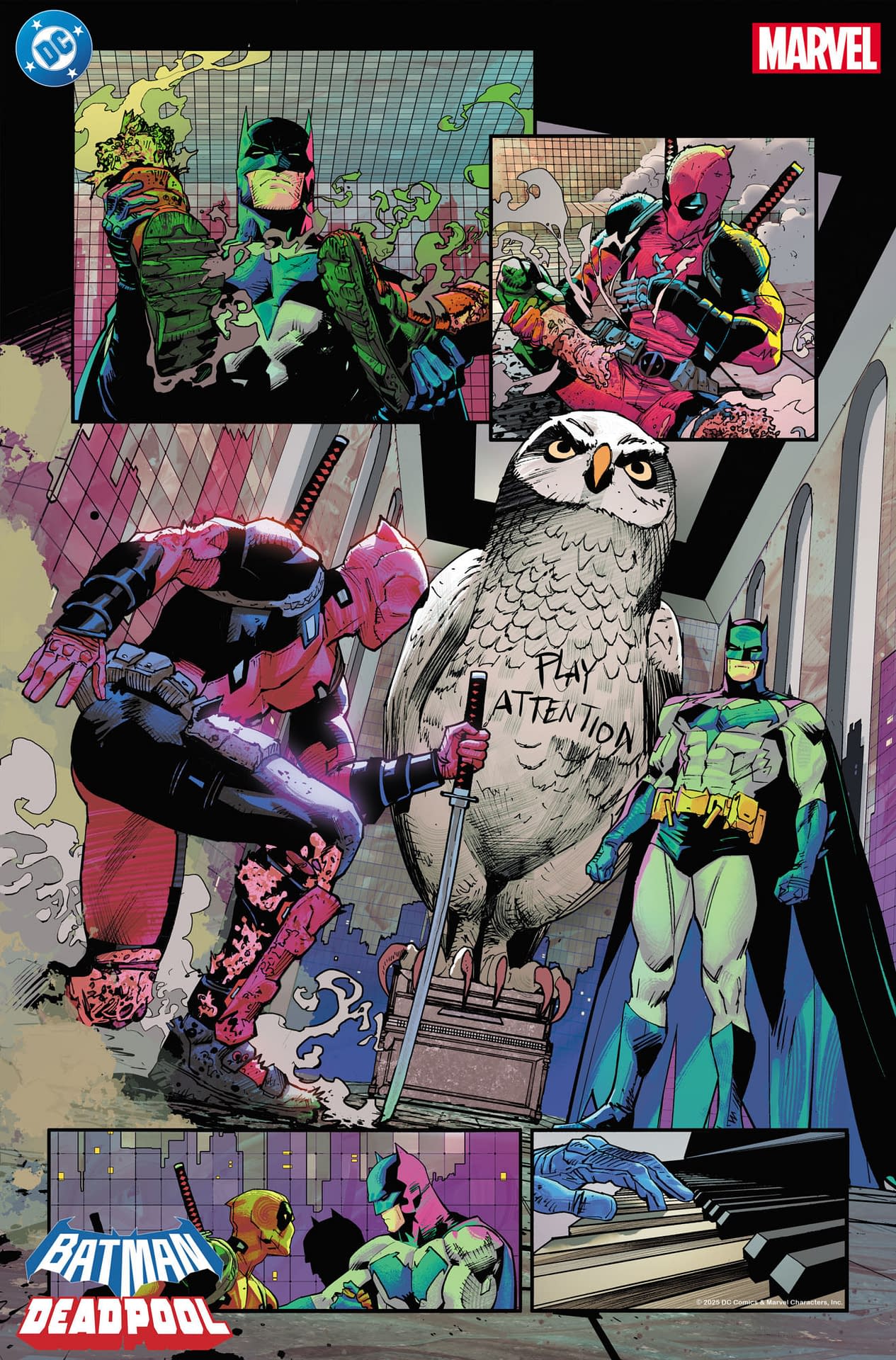 First Look At Batman/Deadpool With