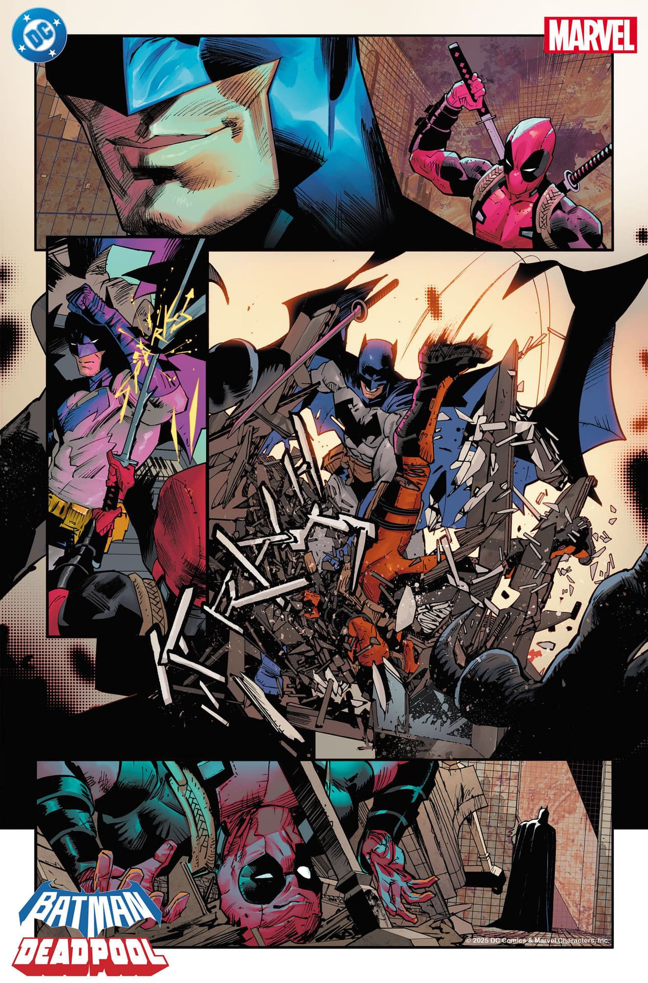 First Look At Batman/Deadpool With