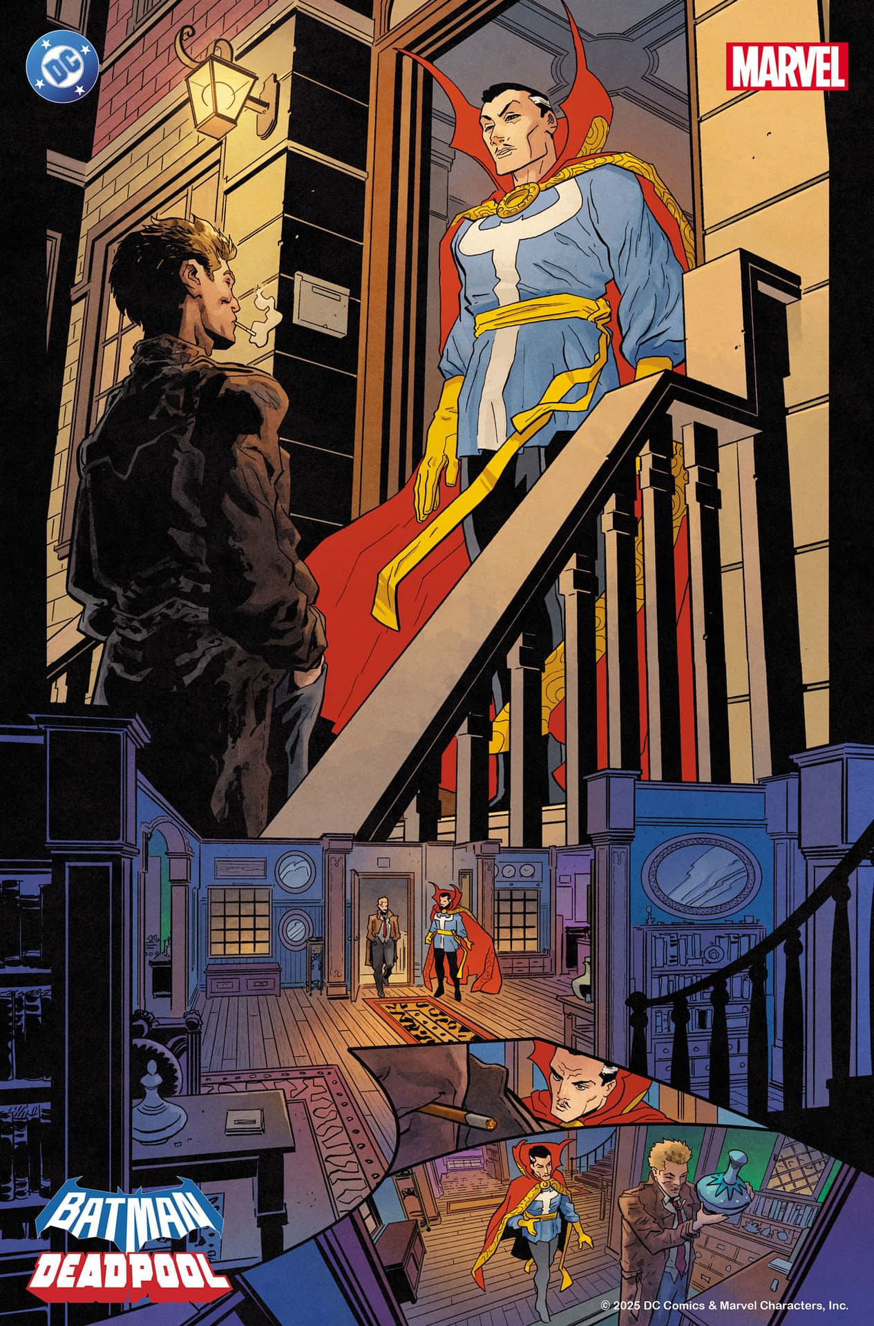 First Look At Batman/Deadpool With