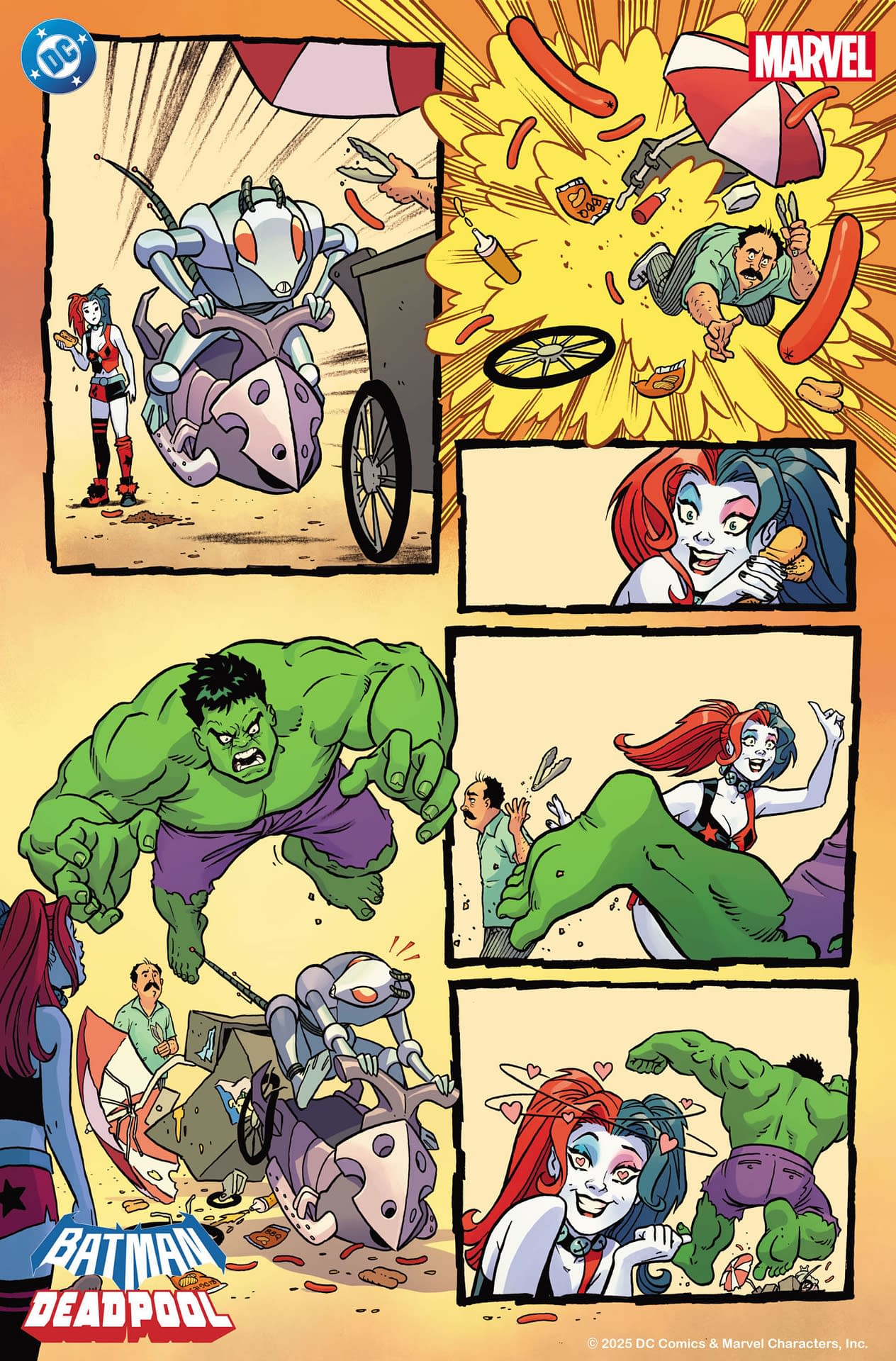 First Look At Batman/Deadpool With