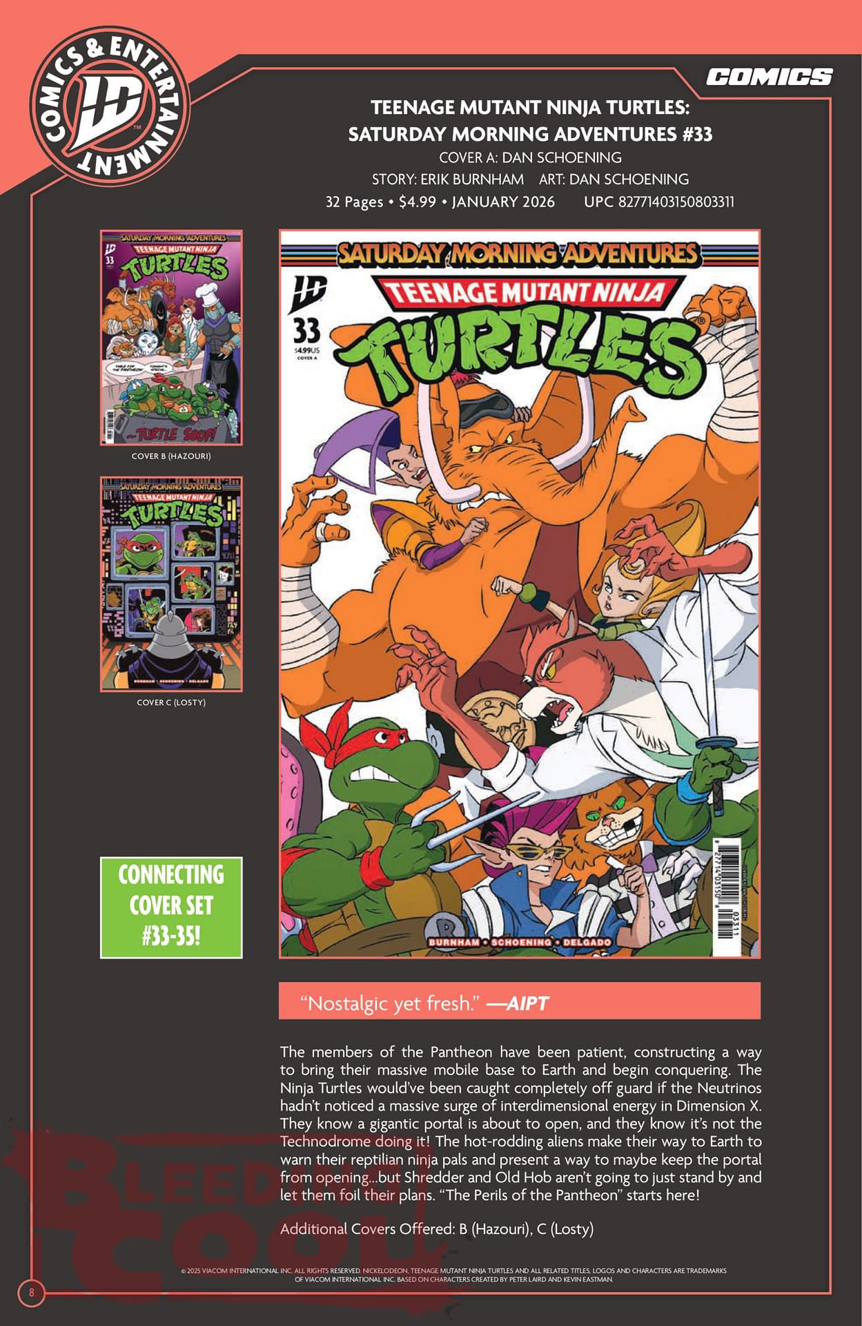 IDW Full January 2026 Solicits And Solicitations